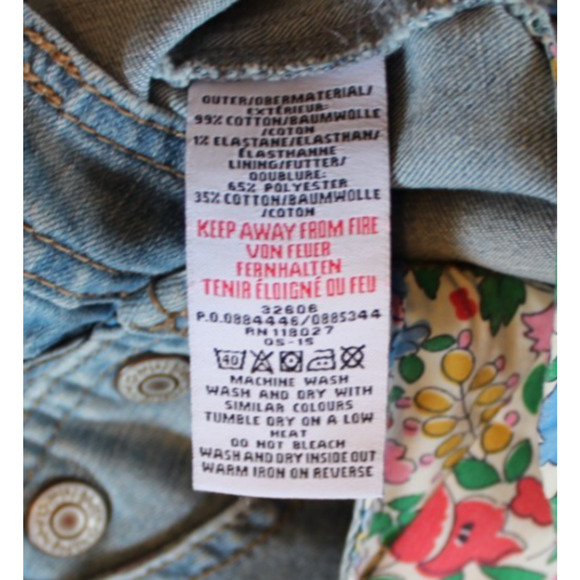 Mini Boden Overalls Girls 5-6 Years Old Denim - Picture 10 of 10